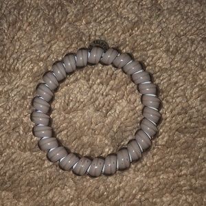 grey teleties hair tie